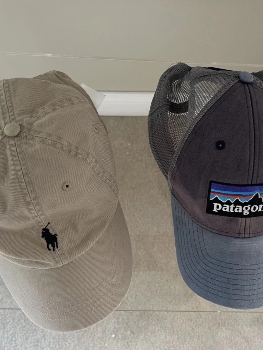 2 Hats Polo Ralph Lauren & Patagonia